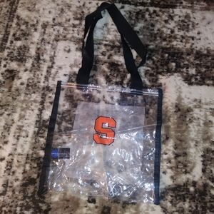 🏀SYRACUSE clear tote bag